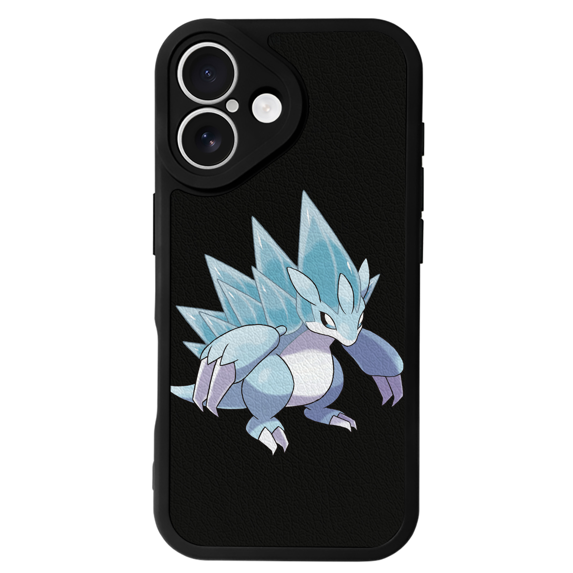 （画像用） ポケットモンスター Pokémon 【iPhone 16シリーズ対応】シリコンスマホケース（レザー調） 材質：シリコン
